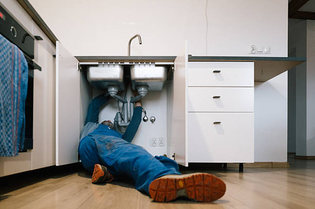 Professional Drain Cleaning technician working in Arley, AL